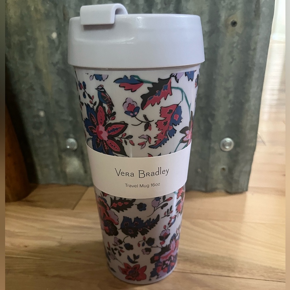 Vera Bradley 16oz travel mug NWT - Picture 3 of 8